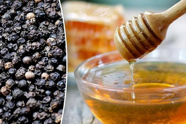 शहद काली मिरे 