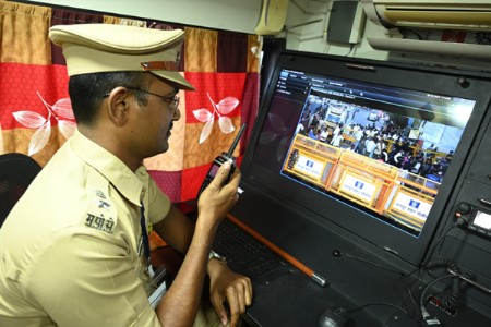 एआय तंत्रज्ञान, ड्राेन आणि सीसीटीव्हीमुळे यशस्वी बंदाेबस्त