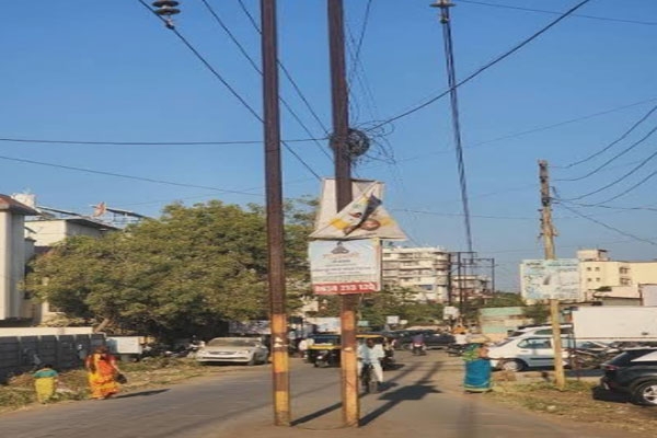 dangerous electric poles
