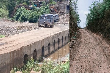 तपासणी नाका टाळण्यासाठी चालकांचा आडमार्गाचा वापर