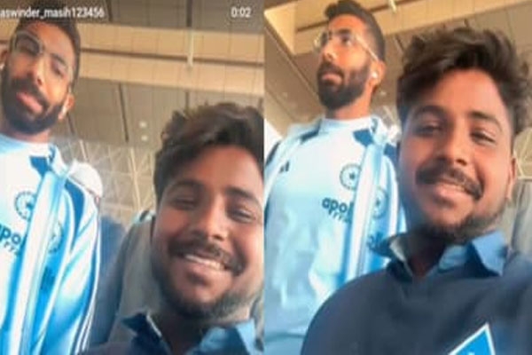 Bumrah snatched the fan