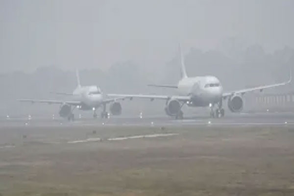 Flights were disrupted