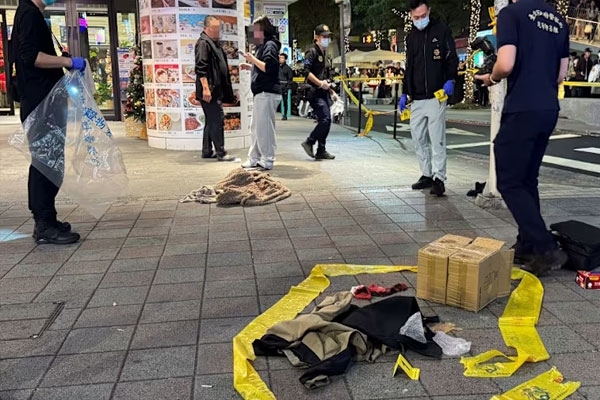 Knife attack in Taiwan