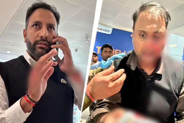 pilot attacked a passenger