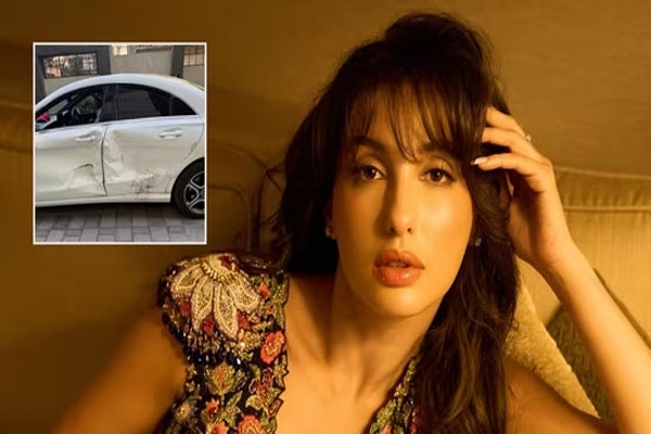 Nora Fatehi car accident