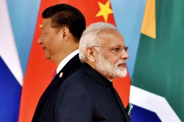 china against india