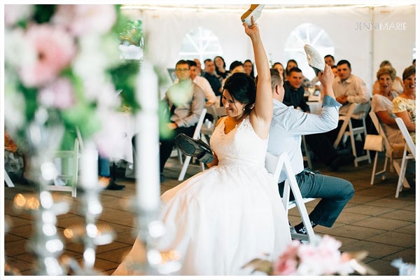 Gaming zone at the wedding reception