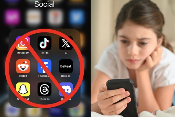 social media banned