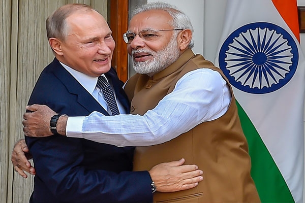 modi and putin