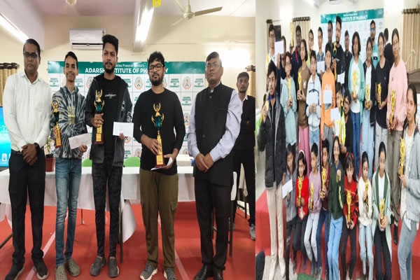 Nagpur Combat Rapid Chess, Shubham Lakudkar, Sahil Gorghate, Arnav Moon, Best Veteran Pramod Dhamgaye, Sarita Devdhagle, CD Gajbhiye, 2nd Combat Chess Academy Open Rapid 2025, Nagpur Chess Association, FIDE rated players, Adarsh Public School Nagpur, chess tournament winners, chess trophies and medals, rapid chess competition, chess event Nagpur, CBSE school chess event, chess competition organization, chess awards, chess championship Nagpur, youth chess tournament