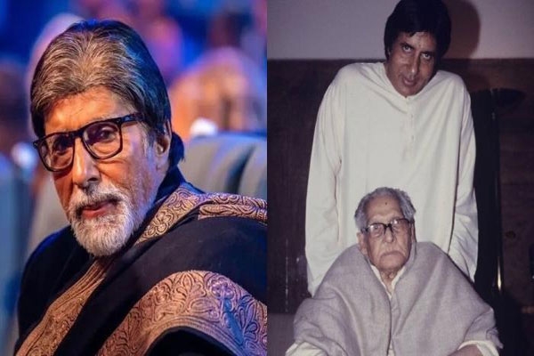 amitabh bachchan and harivansh rai bachchan