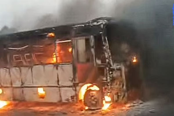 Ahilyanagar bus incident,