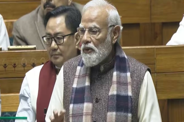 modi in house vande mataram