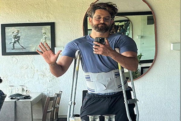 Hrithik injured during shooting