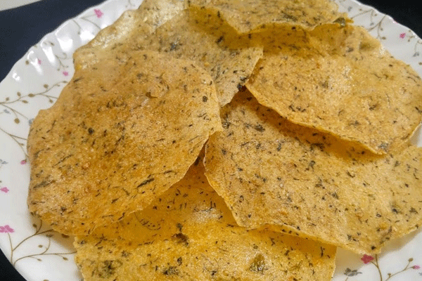 Potato Papad Recipe