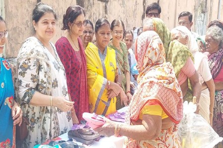 अक्षय तृतीया, परशुराम जयंतीनिमित्त पादत्राणे वाटप