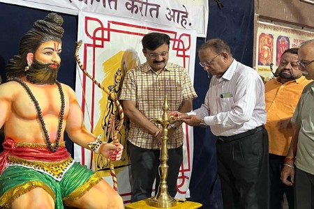 वर्धेतील राम मंदिरात परशुराम जयंती साजरी