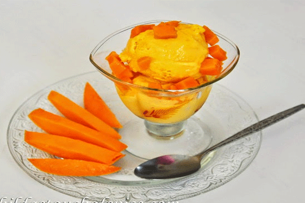 mango ice cream recipe