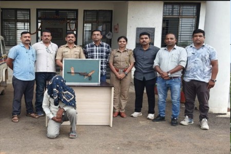 देशी कट्ट्यासह एकजण ताब्यात