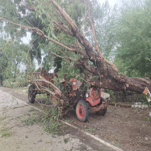 Thunderstorm in Hinganghat
