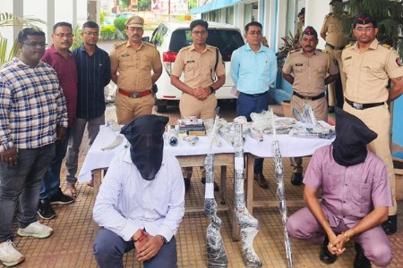 यवतमाळात अवैध शस्त्रसाठ्याचा ‘पर्दाफाश’