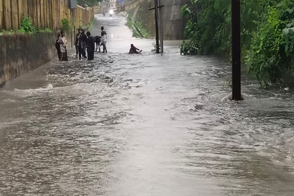 Heavy rain