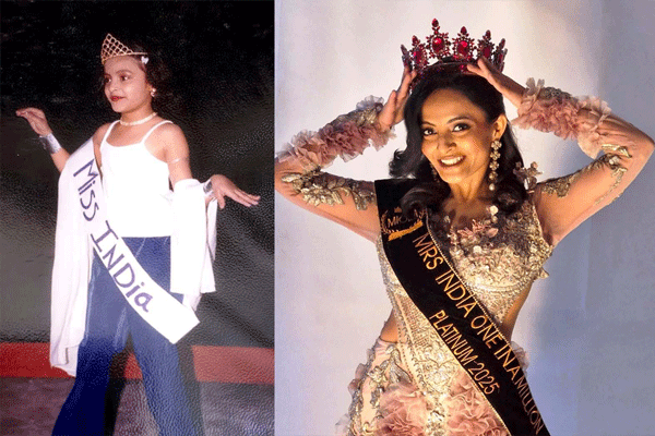 सहकार विद्या मंदिरची माजी विद्यार्थीनी ठरली मिसेस इंडिया वन इन अ मिलियन