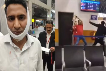 VIDEO : स्पाइसजेट कर्मचाऱ्यांना जबर मारहाण; एका कर्मचाऱ्याचा कणा मोडला