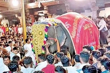 फडणवीसांनी गेलेली हत्तीण खेचून आणली