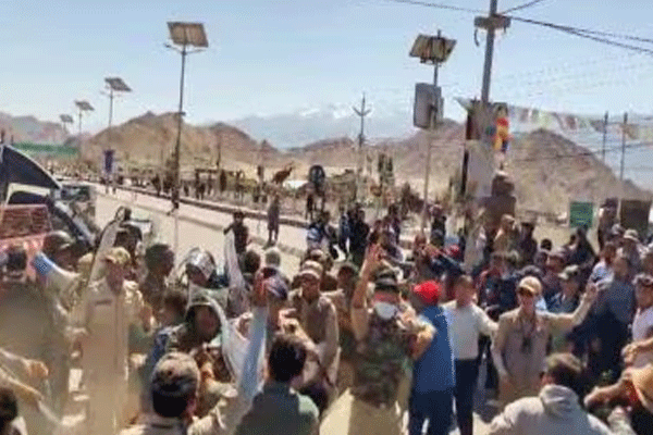 ladakh violence 