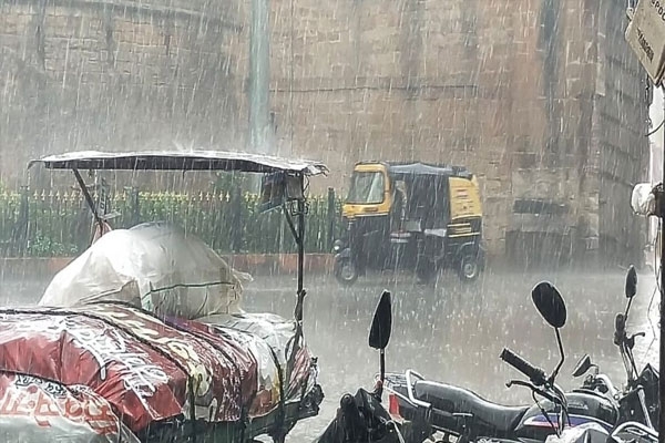 Heavy rain warning in Vidarbha