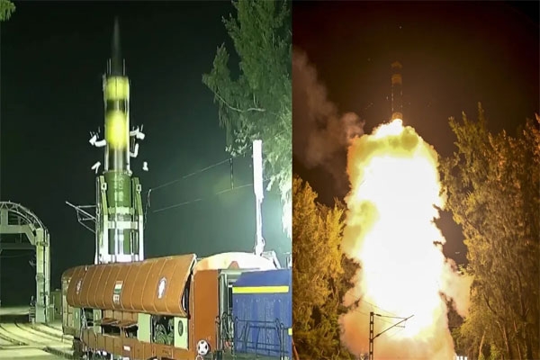 Test of Agni-Prime missile