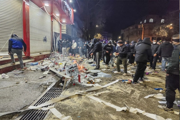 Terrible violence in Iran