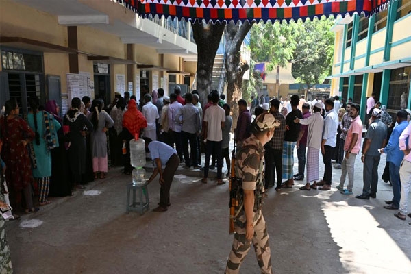 Voting has begun in Nagpur