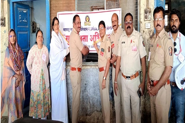 road safety campaign, Mangrulnath bus depot,