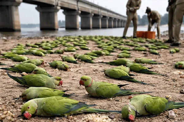 death-of-250-parrots-in-khargone death-of-250-parrots-in-khargone