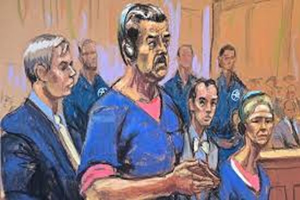 Maduro appeared in court