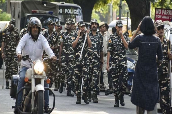 delhi police action before cjp protest, criminals detained in 15 districts