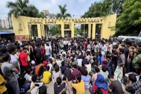 विद्यार्थ्याच्या मृत्यूने रांची IIIT मध्ये संतापाचा भडका
