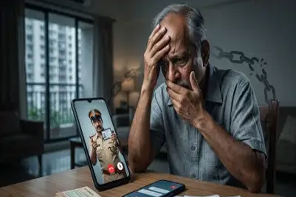 nagpur digital arrest scam 75-year-old retired man cheated of rs 8 lakh
