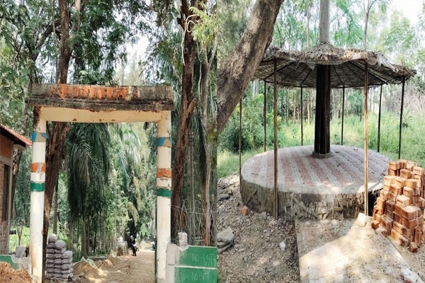 gondia kudwa biodiversity park works speed up, questions raised over crores in funds