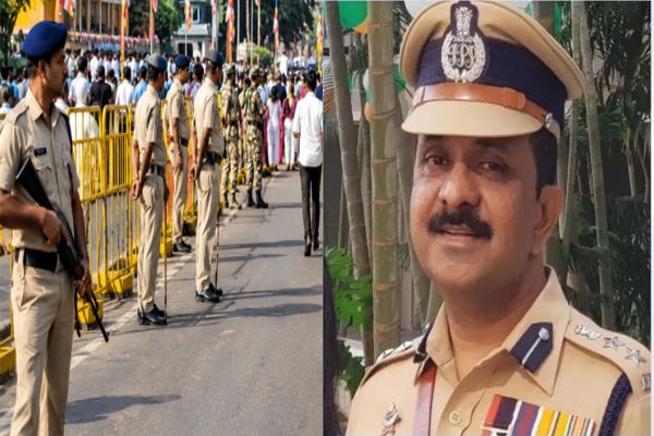 nagpur police security for dhamma chakra pravartan din and dussehra, 3500 police personnel deployed