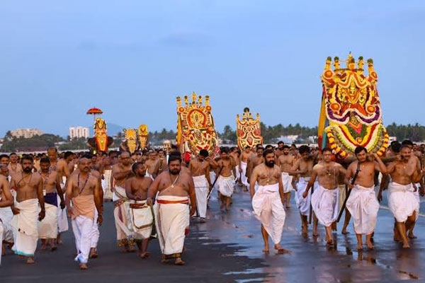 International airport closed for deity procession