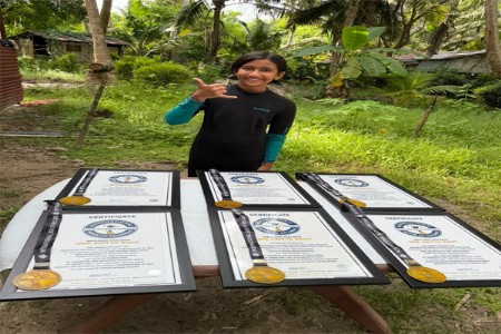 इरा राऊतचे एकाच दिवशी सहा विश्वविक्रम