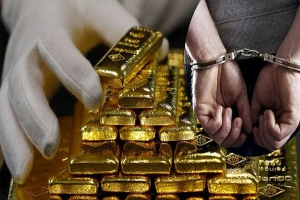 mumbai airport gold smuggling-racket-2-kg-gold-seized-five-arrested