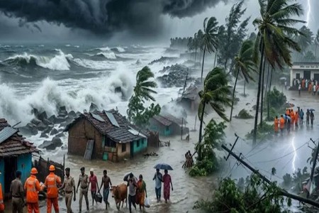 वादळाचे सावट...ओडिशामध्ये ओड्राफ आणि एनडीआरएफच्या तैनात