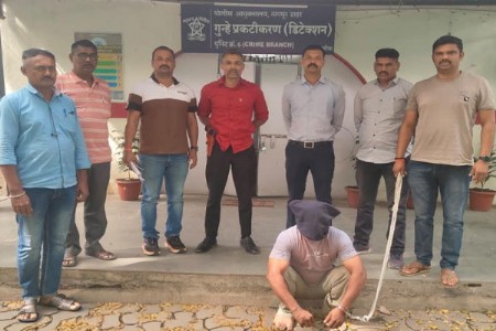 nagpur crime news absconding accused in khaparkheda chinese stall murder arrested after four years