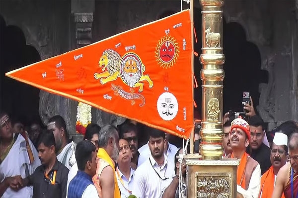 Symbol on the religious flag of the Simhastha Symbol on the religious flag of the Simhastha