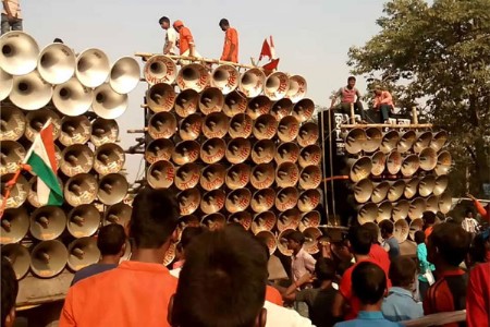 नवरात्रीच्या पार्श्वभूमीवर ध्वनिप्रदूषणाच्या नियमांची कडक अंमलबजावणी
