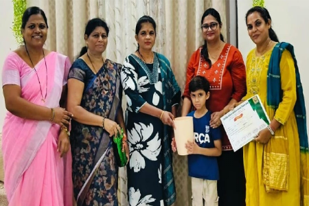 चिमुकल्या आदिवची इंडिया बुक ऑफ 2026 मध्ये नोंद